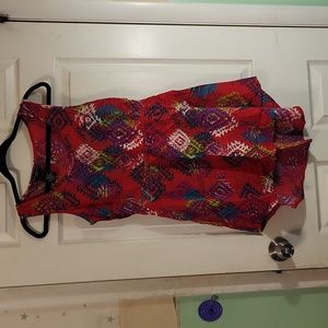 Metaphor tank high-low dress in size medium petite